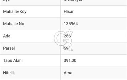 Manavgat Hisar Mahallesinde Satılık Arsa 