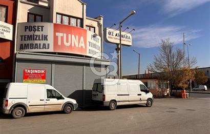 ÖZ ANKARA TOPTANCILAR SİTESİNDE 300 m2 KÖŞE BAŞI KİRALIK DÜKKAN