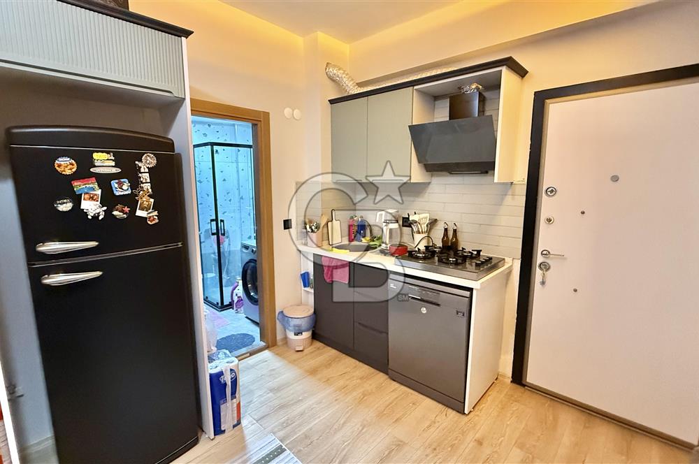 SATILIK 1+1 EŞYALI LÜKS DAİRE -7/24 GÜVENLİKLİ