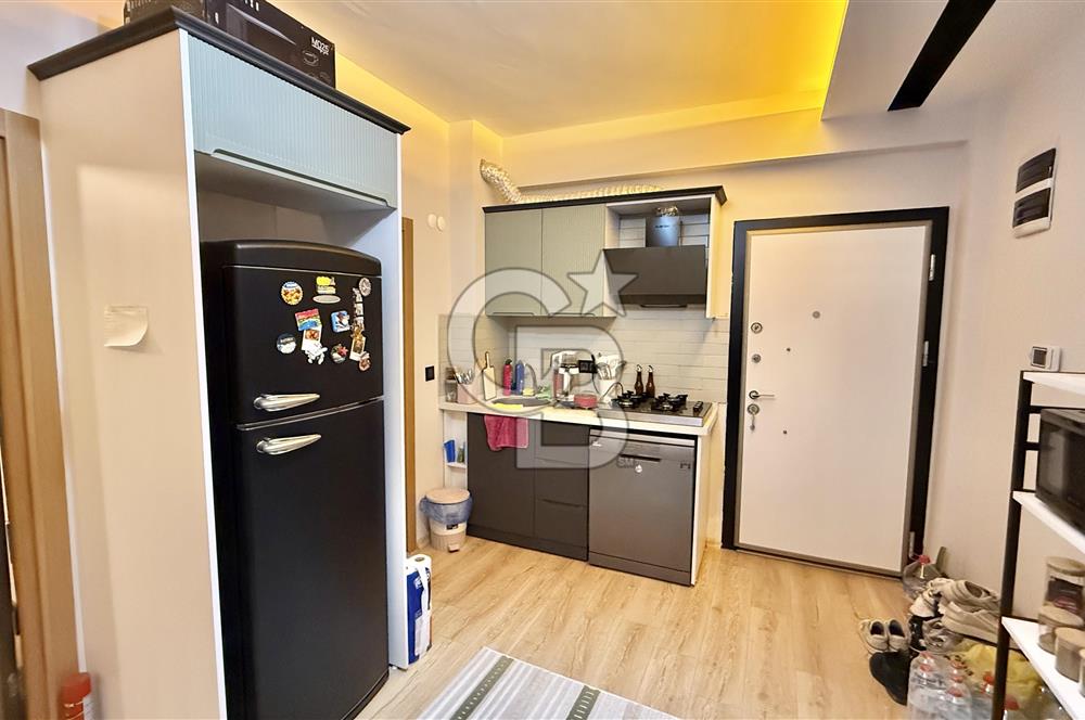 SATILIK 1+1 EŞYALI LÜKS DAİRE -7/24 GÜVENLİKLİ