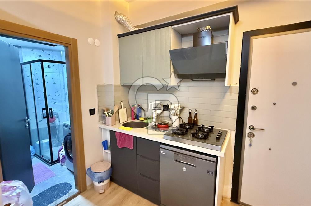 SATILIK 1+1 EŞYALI LÜKS DAİRE -7/24 GÜVENLİKLİ