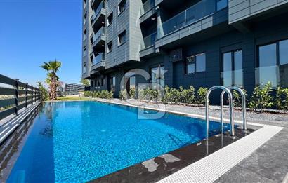 Çiğli Balatçık Black Suits2'de 1+1 Havuz Cepheli Kiralık Daire