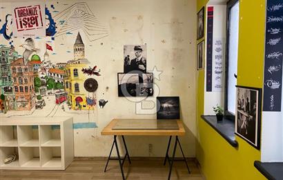 GALATA KULESİNE ADIM MESAFEDE KİRALIK BAKIMLI OFİS