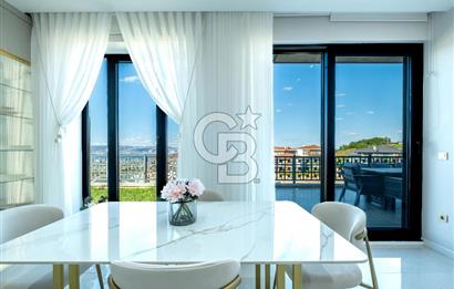 BAŞİSKELE'DE PANORAMİK DENİZ MANZARALI 6+1 LÜKS MÜSTAKİL VİLLA