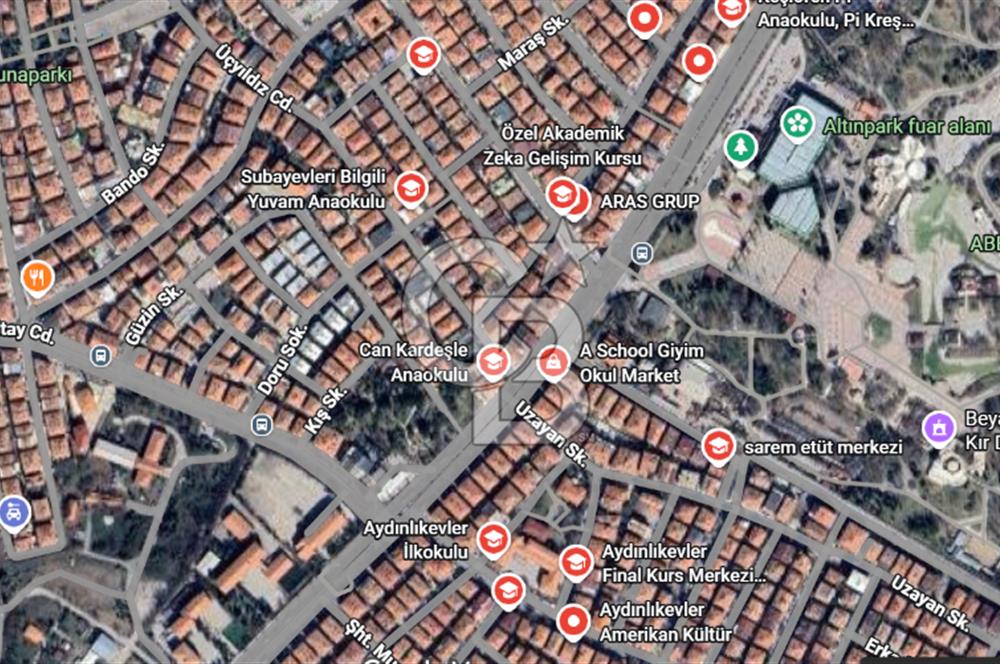 METRO'YA 5 DK/ALTINPARK'IN YANINDA/FULL EŞYALI/3+1 SATILIK DAİRE