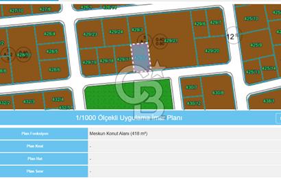 KOCAELİ BAŞİSKELE BAHÇECİK SATILIK 418 M2 KONUT İMARLI ARSA