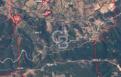 Çanakkale Bayramiç Dağoba Köyü 6 Parça Satılık Arazi