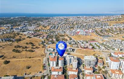 GÜZELBAHÇE YELKİDE SATILIK SİTE İÇERİSİNDE BAHÇELİ 3+1 DAİRE