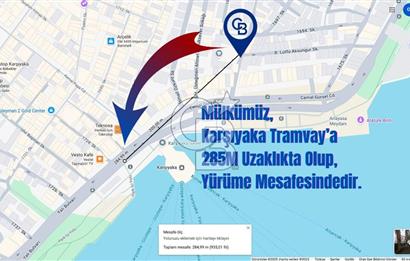 Karşıyaka Tuna Mh. Denize Yakın Geniş Teraslı Satılık 3+1 Daire