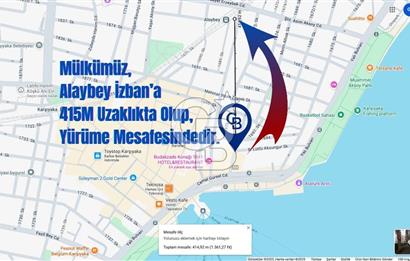 Karşıyaka Tuna Mh. Denize Yakın Geniş Teraslı Satılık 3+1 Daire