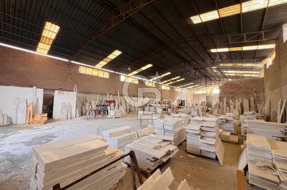 CB ERVA'DAN AYDIN KUYUCAKTA 6630 M2 SATILIK MERMER FABRİKASI