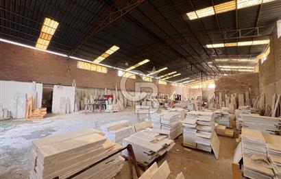 CB ERVA'DAN AYDIN KUYUCAKTA 6630 M2 SATILIK MERMER FABRİKASI