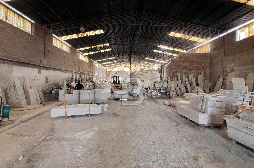 CB ERVA'DAN AYDIN KUYUCAKTA 6630 M2 SATILIK MERMER FABRİKASI