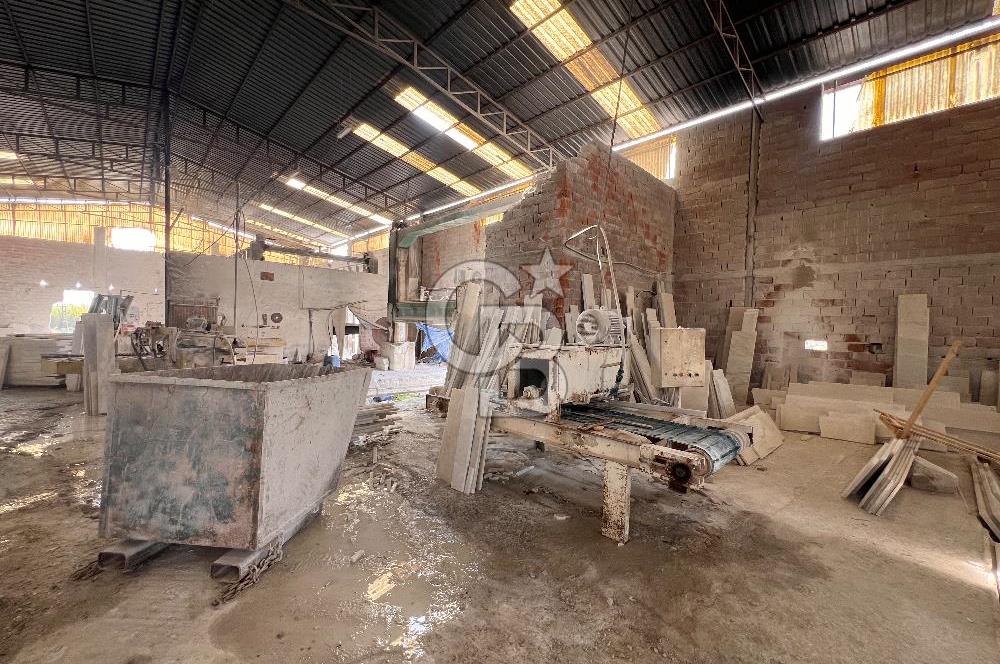 CB ERVA'DAN AYDIN KUYUCAKTA 6630 M2 SATILIK MERMER FABRİKASI