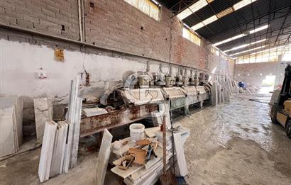 CB ERVA'DAN AYDIN KUYUCAKTA 6630 M2 SATILIK MERMER FABRİKASI
