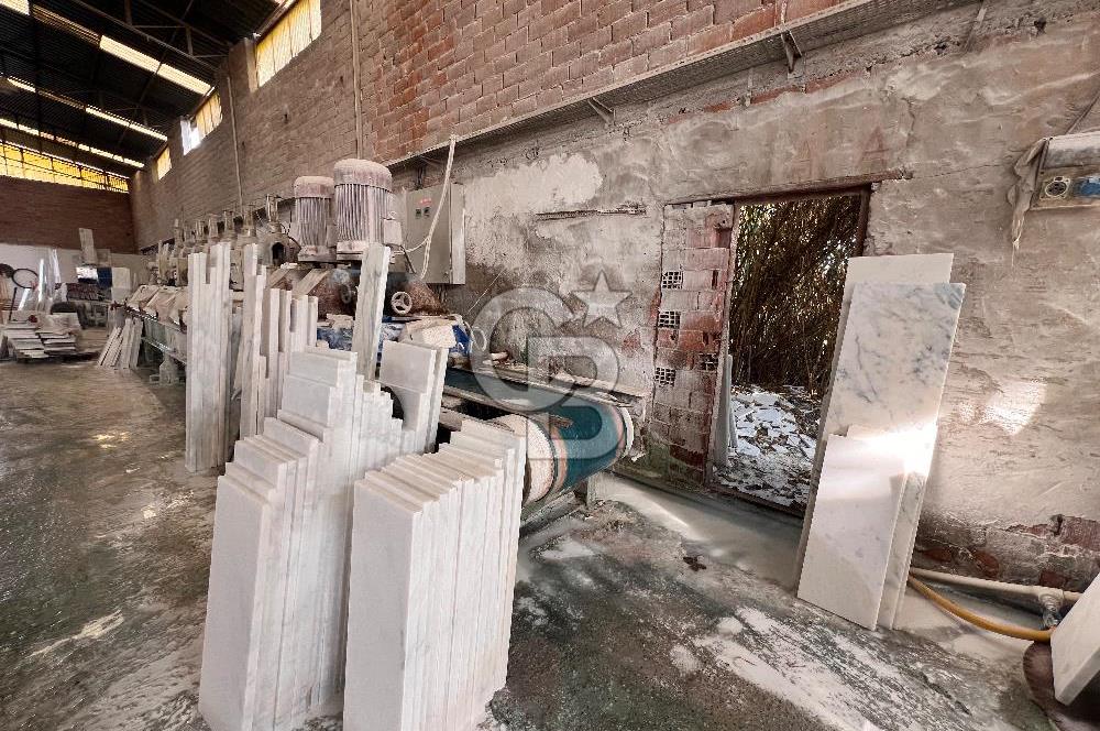 CB ERVA'DAN AYDIN KUYUCAKTA 6630 M2 SATILIK MERMER FABRİKASI