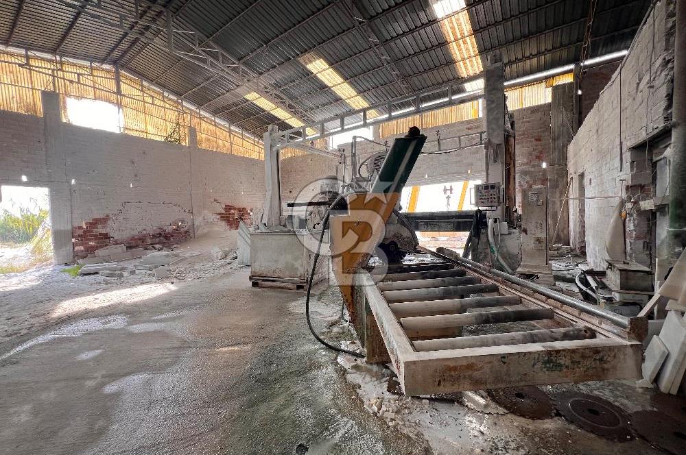 CB ERVA'DAN AYDIN KUYUCAKTA 6630 M2 SATILIK MERMER FABRİKASI