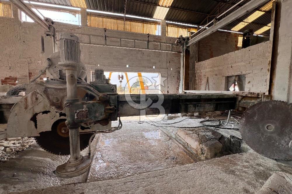 CB ERVA'DAN AYDIN KUYUCAKTA 6630 M2 SATILIK MERMER FABRİKASI