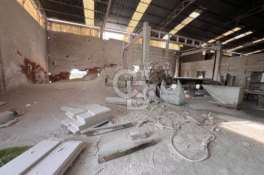 CB ERVA'DAN AYDIN KUYUCAKTA 6630 M2 SATILIK MERMER FABRİKASI