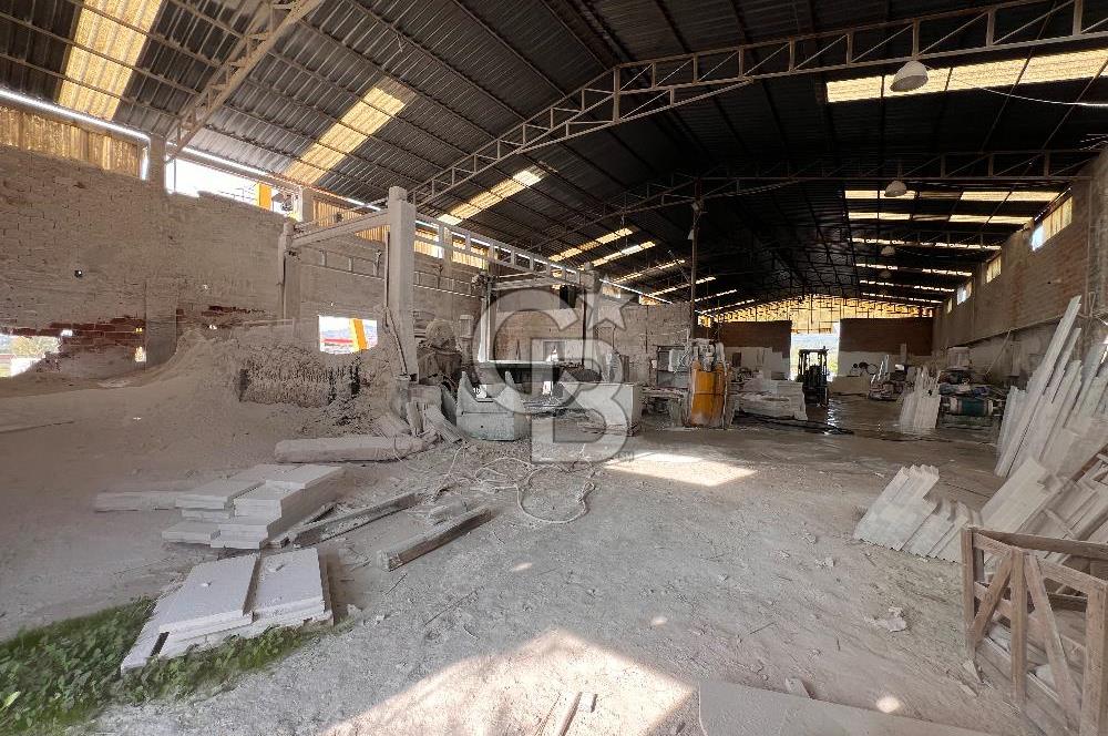 CB ERVA'DAN AYDIN KUYUCAKTA 6630 M2 SATILIK MERMER FABRİKASI