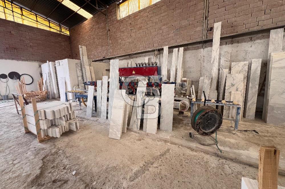 CB ERVA'DAN AYDIN KUYUCAKTA 6630 M2 SATILIK MERMER FABRİKASI