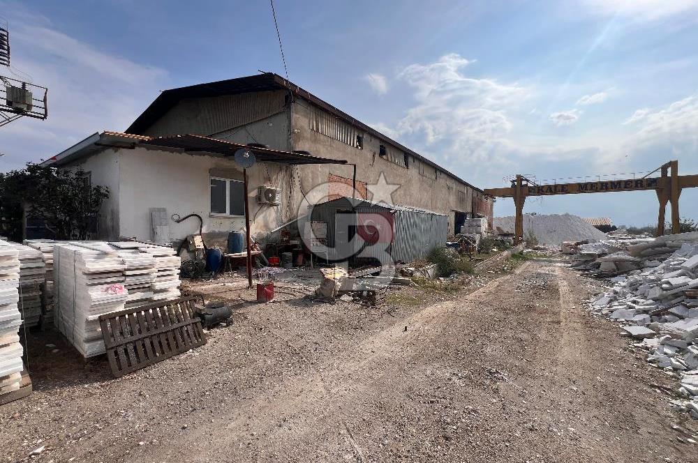 CB ERVA'DAN AYDIN KUYUCAKTA 6630 M2 SATILIK MERMER FABRİKASI