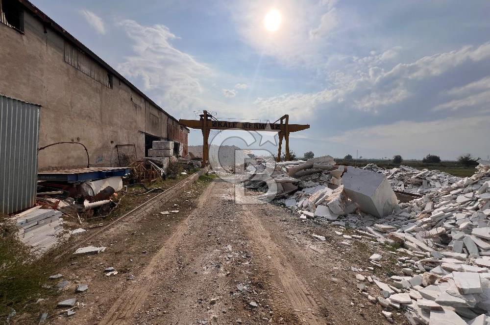 CB ERVA'DAN AYDIN KUYUCAKTA 6630 M2 SATILIK MERMER FABRİKASI