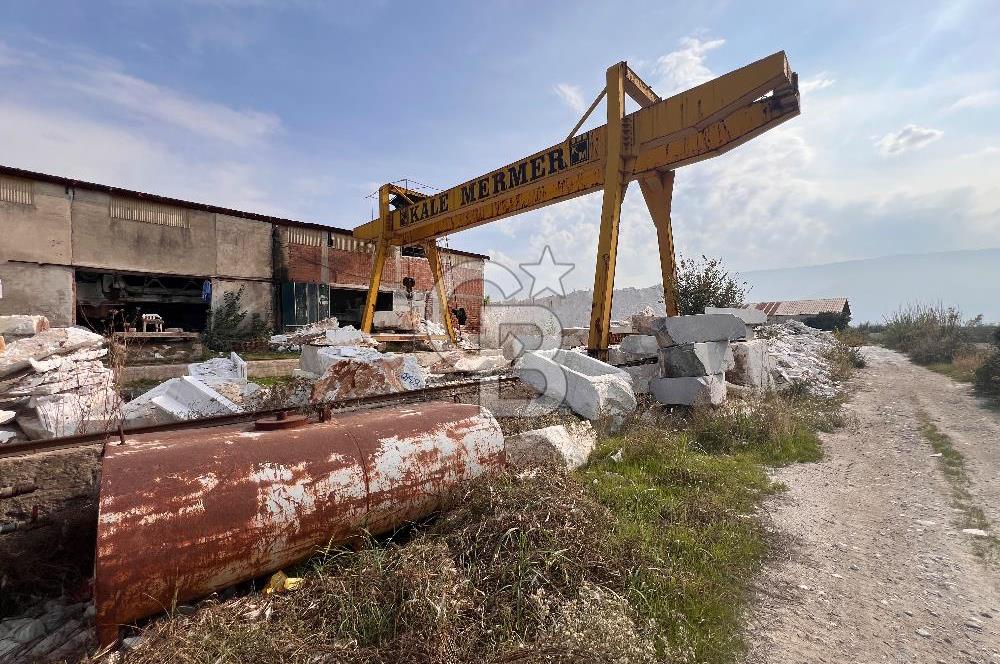 CB ERVA'DAN AYDIN KUYUCAKTA 6630 M2 SATILIK MERMER FABRİKASI