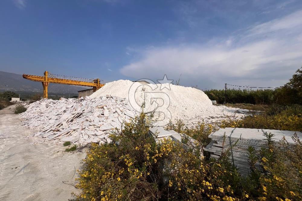 CB ERVA'DAN AYDIN KUYUCAKTA 6630 M2 SATILIK MERMER FABRİKASI