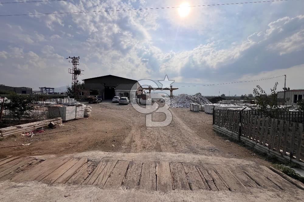 CB ERVA'DAN AYDIN KUYUCAKTA 6630 M2 SATILIK MERMER FABRİKASI