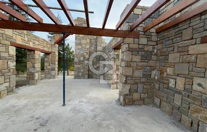 DOĞAL TAŞ VE LÜKS BULUŞUYOR ANAHTAR TESLİM SATILIK TAŞ VİLLA