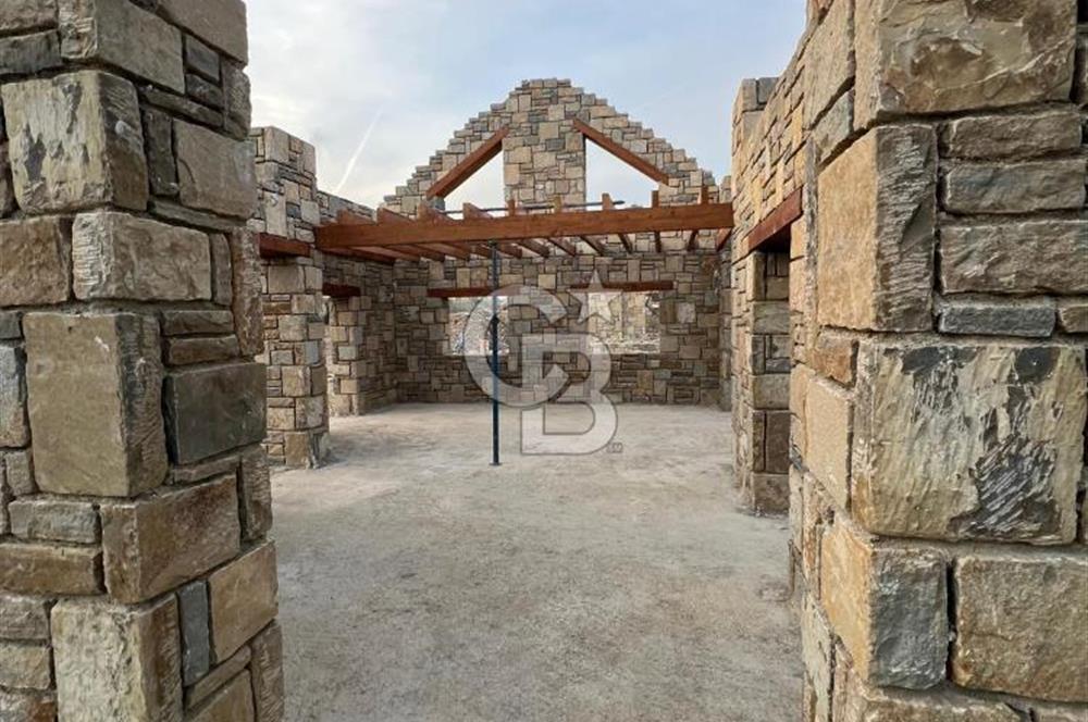 DOĞAL TAŞ VE LÜKS BULUŞUYOR ANAHTAR TESLİM SATILIK TAŞ VİLLA