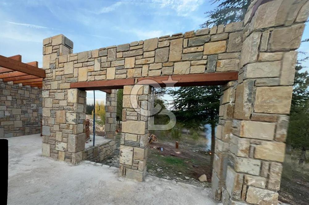 DOĞAL TAŞ VE LÜKS BULUŞUYOR ANAHTAR TESLİM SATILIK TAŞ VİLLA