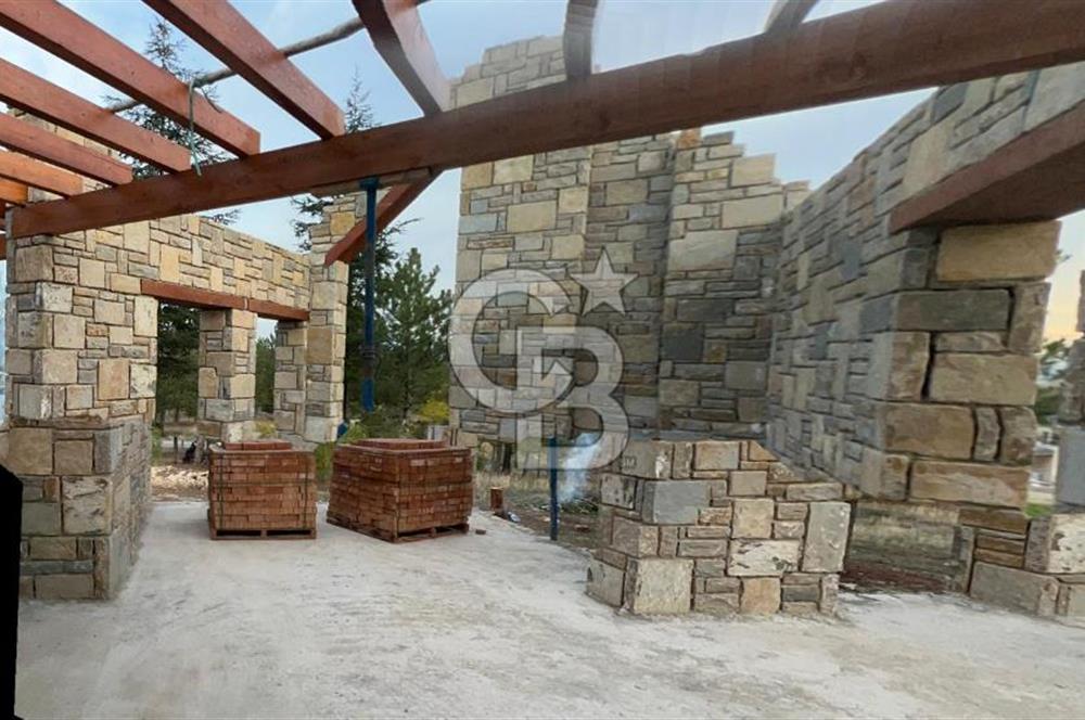 DOĞAL TAŞ VE LÜKS BULUŞUYOR ANAHTAR TESLİM SATILIK TAŞ VİLLA