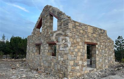 DOĞAL TAŞ VE LÜKS BULUŞUYOR ANAHTAR TESLİM SATILIK TAŞ VİLLA