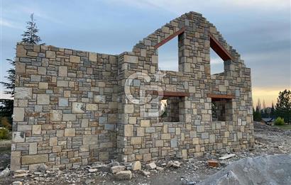 DOĞAL TAŞ VE LÜKS BULUŞUYOR ANAHTAR TESLİM SATILIK TAŞ VİLLA