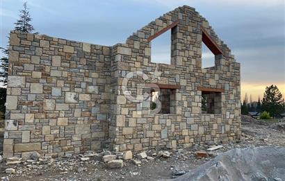 DOĞAL TAŞ VE LÜKS BULUŞUYOR ANAHTAR TESLİM SATILIK TAŞ VİLLA