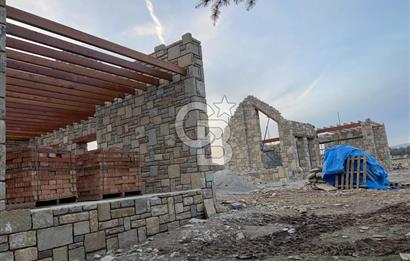 DOĞAL TAŞ VE LÜKS BULUŞUYOR ANAHTAR TESLİM SATILIK TAŞ VİLLA