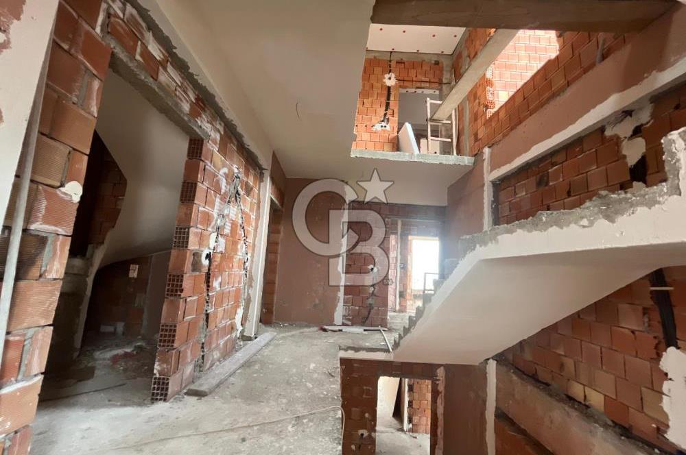 ÇENESUYU ÇINARLI DA YENİ BİNA DENİZ MANZARALI ÇATI DUBLEKS DAİRE