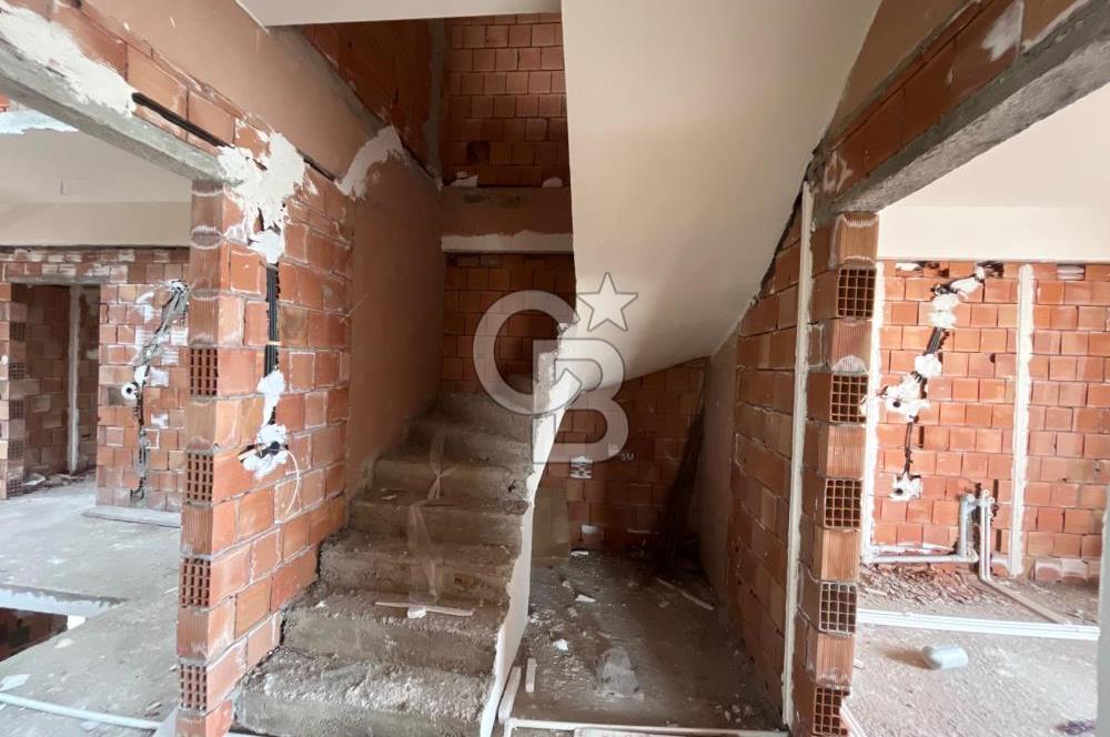 ÇENESUYU ÇINARLI DA YENİ BİNA DENİZ MANZARALI ÇATI DUBLEKS DAİRE