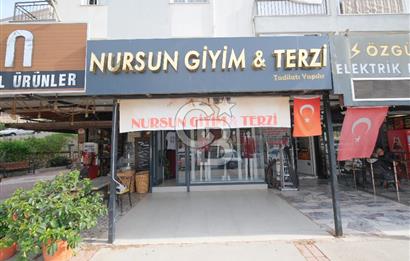 KENT-2 MERKEZ'DE CADDE ÜZERİNDE SATILIK DÜKKAN