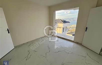 Milas Güllük deniz manzaralı bahçe dubleksi