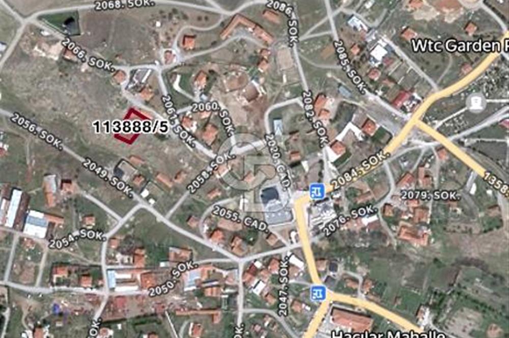 GÖLBAŞI HACILAR'DA 1063 M2 İMARLI SATILIK ARSA