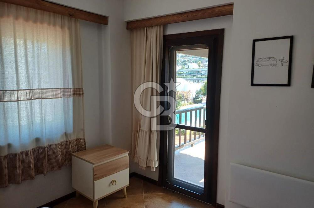 Bodrum Gündoğan Butik Sitede Kiralık Dubleks 2+1