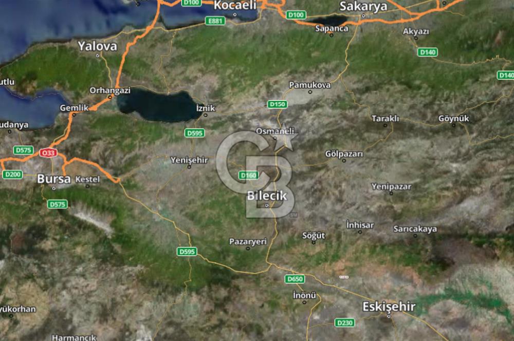 CB''DAN BİLECİK SÖĞÜT ZEMZEMİYE 11.380 M2 MÜSTAKİL SATILIK ARSA