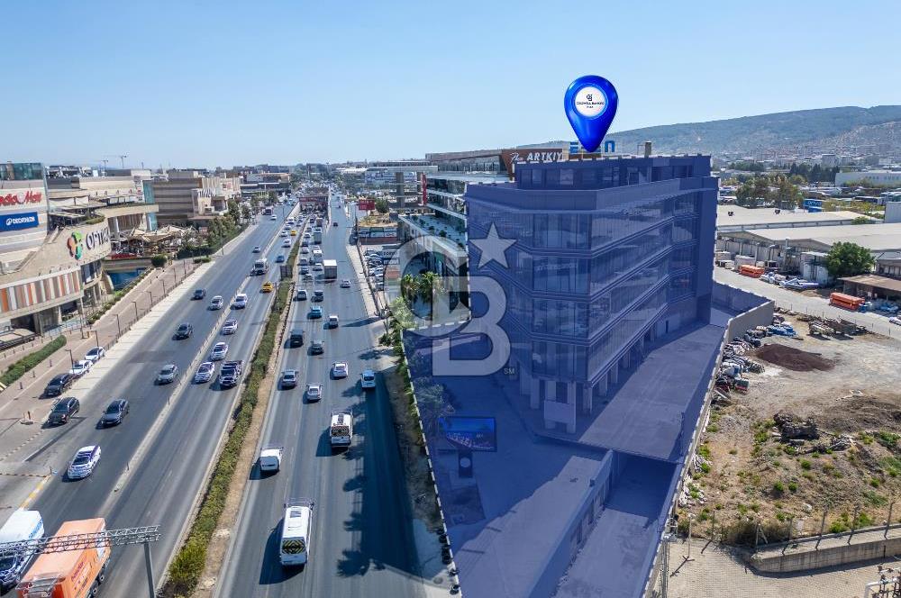 AKÇAY CADDESİ OPTİMUM KARŞISINDA 7 KATLI SATILIK İŞ MERKEZİ