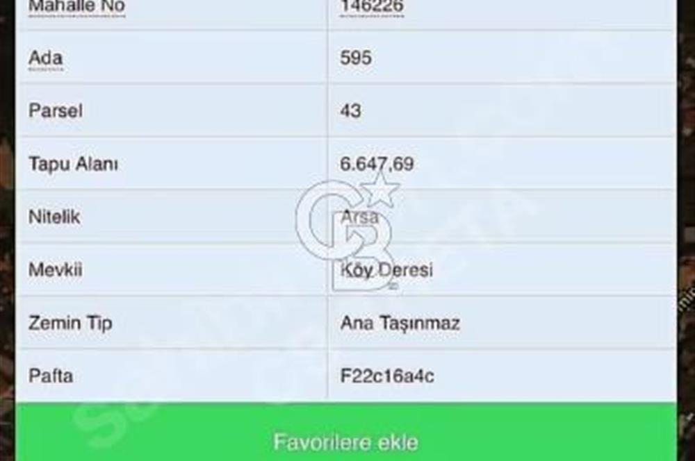 CEKMEKÖY REŞADİYEDE VİLLA İMARLI ARSA