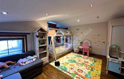 SARIYER USKUMRUKÖY’DE BELKIS KONAKLARI’NDA  3+1  BAHÇELİ ÇATI DUBLEKSİ