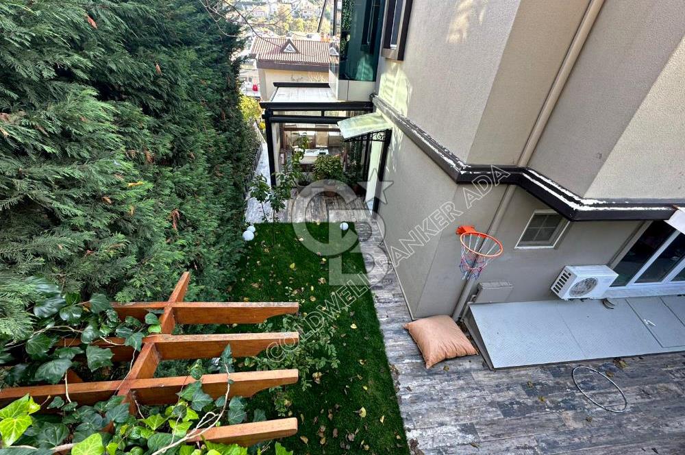 SARIYER USKUMRUKÖY’DE BELKIS KONAKLARI’NDA  3+1  BAHÇELİ ÇATI DUBLEKSİ