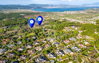 URLA İÇMELER SATILIK DENİZ MANZARALI 38.747 M2 2 PARSEL